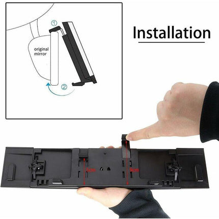Rearview Mirror, Car Interior Rearview Mirror Wide Angle Car Interior Rearview Mirror Universal Foldable Detachable Car.