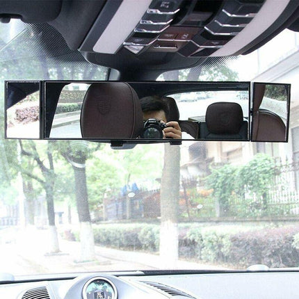 Rearview Mirror, Car Interior Rearview Mirror Wide Angle Car Interior Rearview Mirror Universal Foldable Detachable Car.