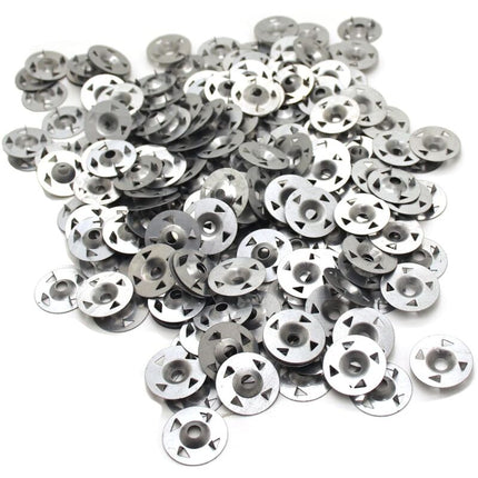 200 pcs 4-Prong Washers For Extruded Plasterboard, Thermal Insulation And Fixed Back Plate 28Mm.