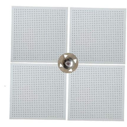 200 pcs 4-Prong Washers For Extruded Plasterboard, Thermal Insulation And Fixed Back Plate 28Mm.