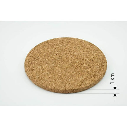 3 pcs Set Cork Trivets - 19 Cm Diameter.