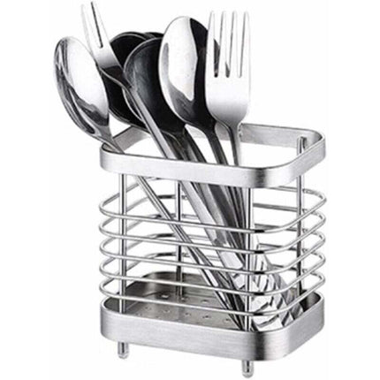 Cutlery Storage Drainer, Basket Holder For Knives, Forks, Spoons, Kitchen Utensils Cutlery Holder Stainless Steel,.