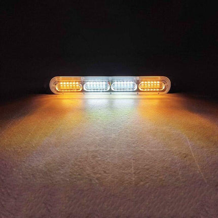 2 X 24LED Strobe Lights 12-24V Ultra Slim Emergency Hazard Light LED Emergency Strobe Lamp For Construction Truck Car.