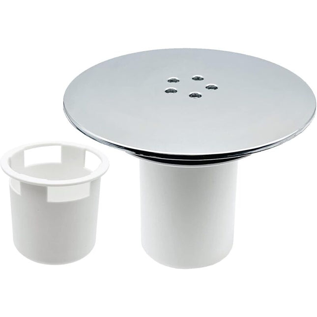 Shower Drain, 90Mm/115Mm Shower Drain, Replacement Trap Cover, Universal Shower Drain Cover, Chrome Shower Plug Cover,.
