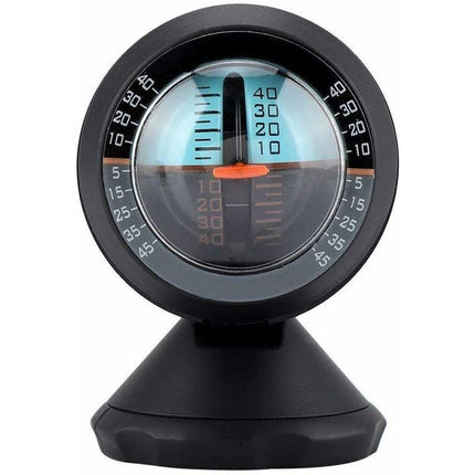 Car Inclinometer - Vehicle Slope Level Indicator Tilt Meters Gauge ROad Safety Instrument.
