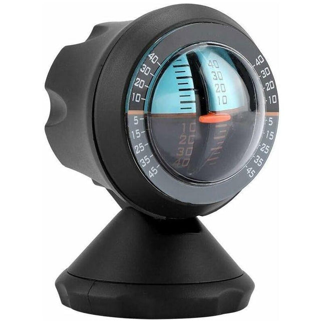 Car Inclinometer - Vehicle Slope Level Indicator Tilt Meters Gauge ROad Safety Instrument.
