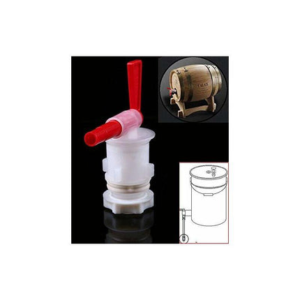 4 Pack Plastic Spigots For Craft Beer Bottling Bucket.