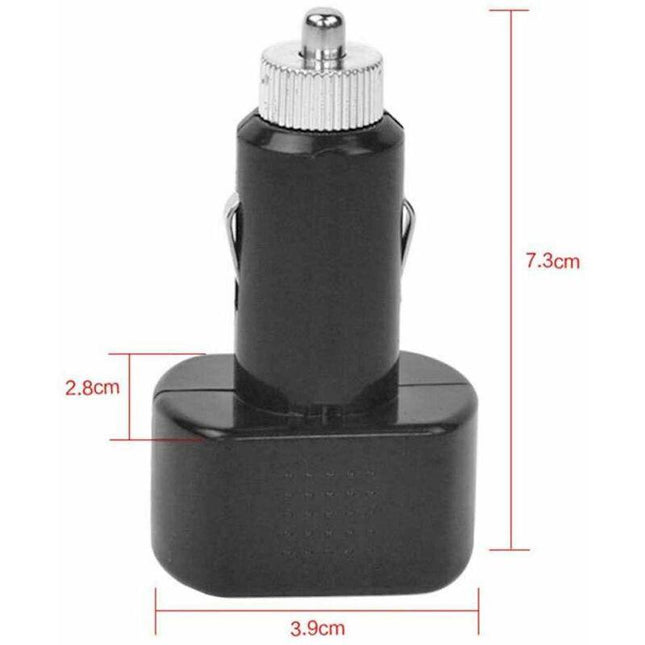 Voltmeter Battery Tester Auto Car Truck Caravan 12V 24V Cigarette Lighter.
