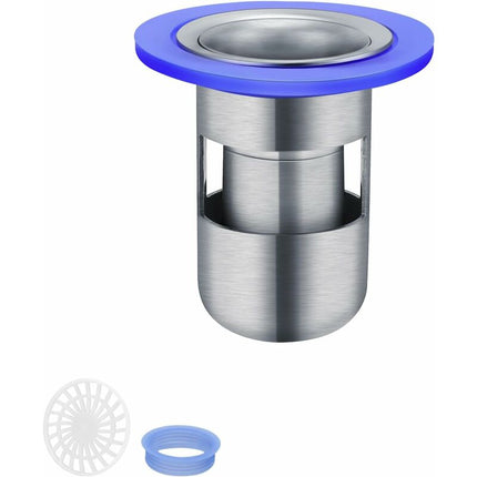 Shower Drain, Anti-Odor Shower Stopper, 304 Stainless Steel Shower Grate, Double Sealed Drain Shower Hair Filter,.