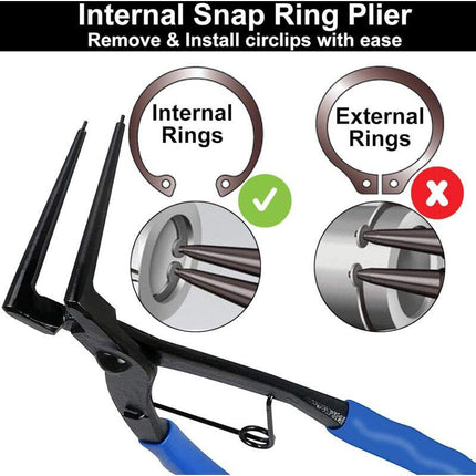 Circlip Pliers Cylinder Ring Pliers Remove Internal Rings Bending Pliers For Trucks, Cars, Motorcycles.