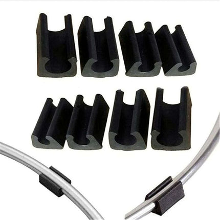 32 pcs Chair Leg Caps Tube End Caps Pads Furniture Floor Protectors U Shape Plastic Chair Caps,Chair Leg Caps Silicone.