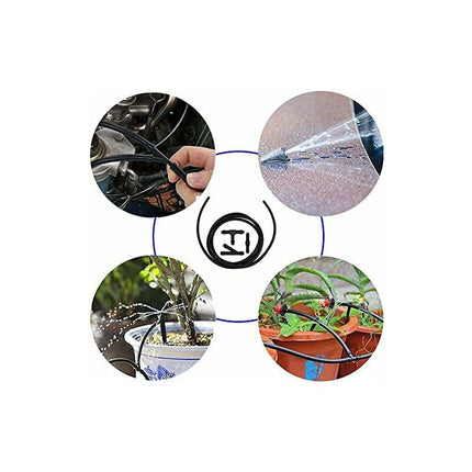 10 pcs Windshield Wiper Hose Kit,3M Windshield Washer Fluid Hose,Windshield Wiper Nozzle Mist Washer Spray Hose,With.