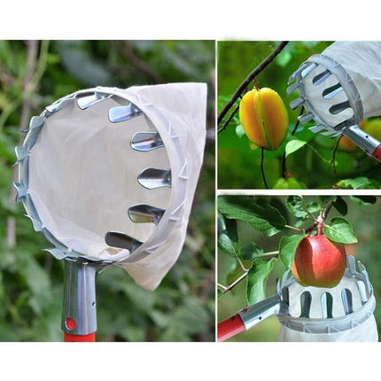 Fruit Picker Without Metal Telescopic Handle, Apple Picker With Protective Cover 160Mm.