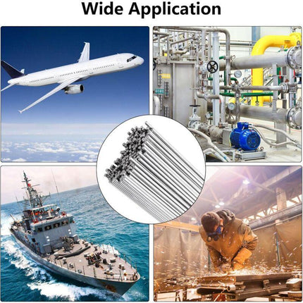 30 pcs 1.6 X 250Mm Soldering Tin ROds Low Temperature Solder Wire Aluminum Welding Solutions Solder Aluminum Welding.