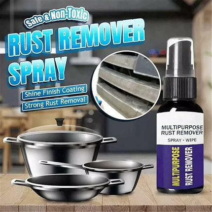 Multi-Purpose Rust Remover Spray For Care, Metal Cleaning, Car Repair, Home Cleaning And Kitchen (30Ml).
