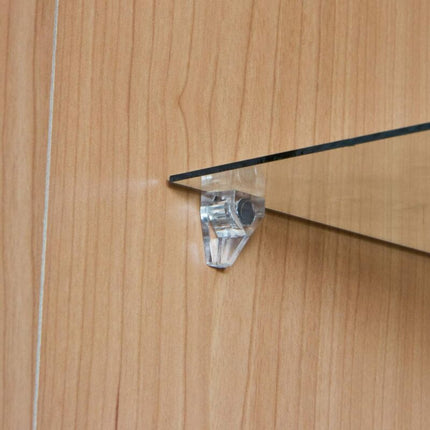 Shelf Cleat 5 Mm – 50 Units With Steel ROd With Plastic Coating – Shelf Cleats - Shelf Cleats - Cleats - Glass Shelf.