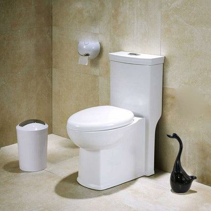 Swan Shape Toilet Brush Set, Toilet Brush Holder, Toilet Brush Holder And Stand, For Bathroom (Black).