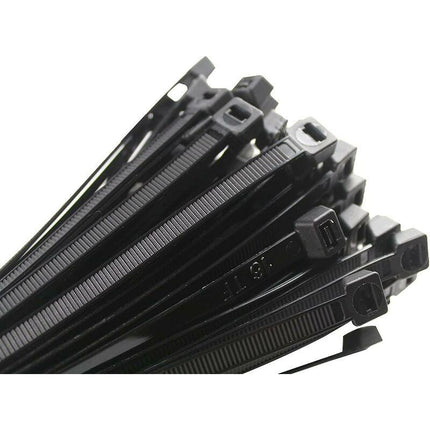 Cable Tie 200 X 2.5 Mm, Cable Tie, Rilsan Nylon Cable Ties, Cable Ties 200 Mm, Black, Pack Of 1000 Pieces..