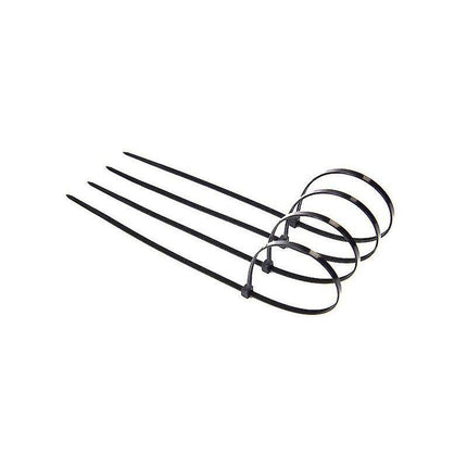Cable Tie 200 X 2.5 Mm, Cable Tie, Rilsan Nylon Cable Ties, Cable Ties 200 Mm, Black, Pack Of 1000 Pieces..