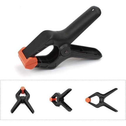 Plastic Spring Clamps, 8 Pieces, Opening Up To 25.4Mm, Clamp For Decoration, Woodworking And Photography Studio.