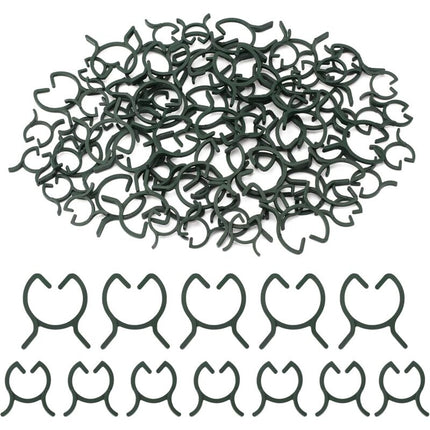 200 pcs Plant Support Clips,Plastic Plant Clips,Climbing Plant Fixing Clips,Garden Clips,For.