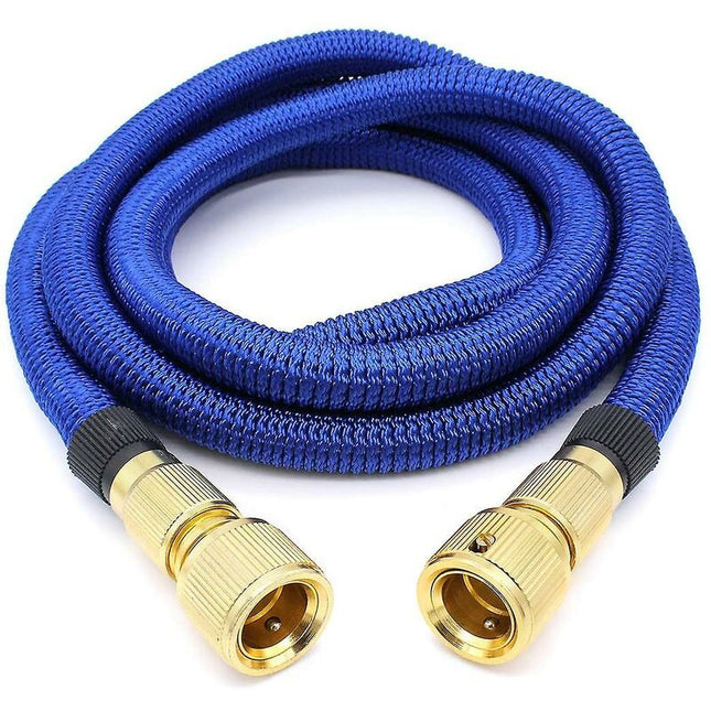 Garden Hose, Expandable Garden Water Hose Flexible Retractable Hose With Metal Fittings For Irrigation/Garden.