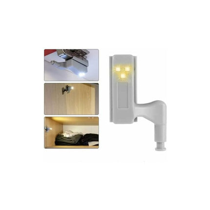 10 pcs LED Hinge Sensor Light For Cupboard Wardrobe Kitchen Night Lamp Wardrobe Cabinet Night Light.