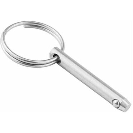 4 pcs Quick Release Ball Pins, 316 Stainless Steel 6.3Mm Diameter Quick Release Pins With Spring Loaded Ball End.