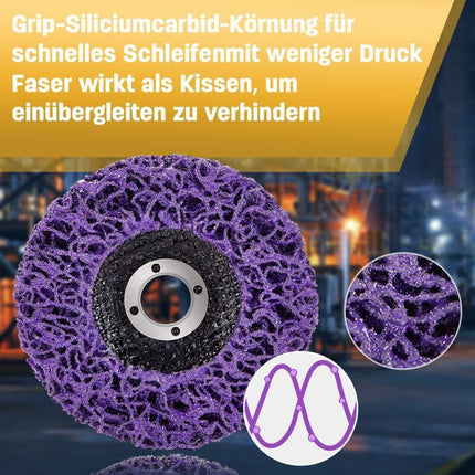 Grinder Cleaning Discs Csd Disc - For Surface Treatment Or Paint Removal Angle Grinder - 125 X 22 Mm Pack Of 5.