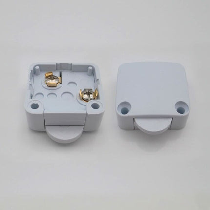 2 pcs Cabinet Cupboard Switch 2A/250V Automatic Switch Cupboards For Applies To Various Lighting Fixtures And All Types.