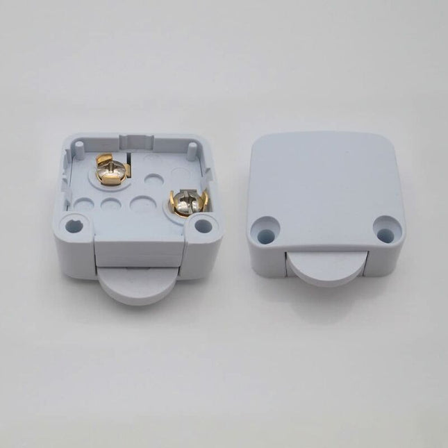 2 pcs Cabinet Cupboard Switch 2A/250V Automatic Switch Cupboards For Applies To Various Lighting Fixtures And All Types.