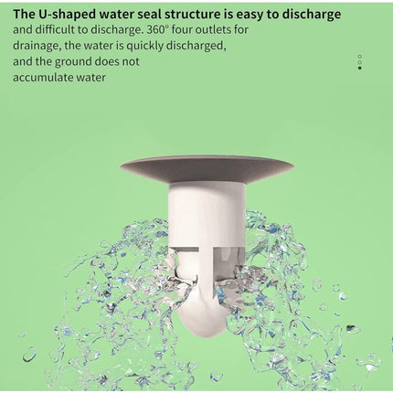 Shower Sink Drain Check Valve Channel Core Anti-Odor Kitchen Bathroom Backflow Preventer Bathroom Pipe Check Valve.