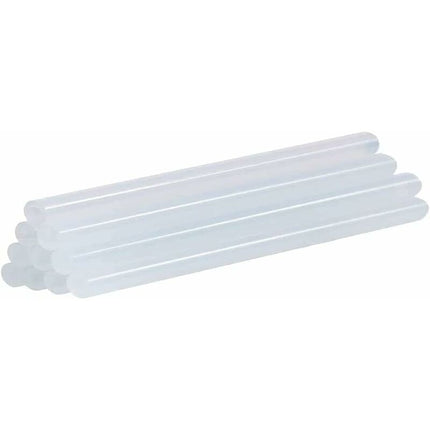 10 Clear Hot Glue Sticks 7 X 100Mm - Extra Strong Glue For Hot Glue Gun, Solvent Free, Fast Drying.