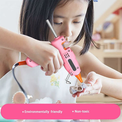 10 Clear Hot Glue Sticks 7 X 100Mm - Extra Strong Glue For Hot Glue Gun, Solvent Free, Fast Drying.