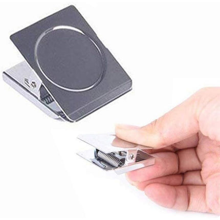 10 Pieces Magnetic Clips, Metal Magnet Clips Fridge Magnet Clips Magnetic Clips Magnet Clips Drawing Clips For.