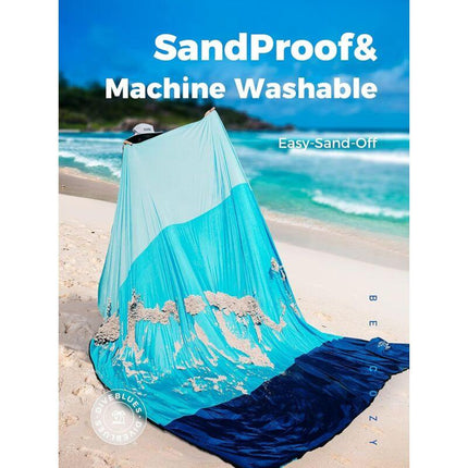 Beach Blanket 210 X 200Cm Large Waterproof Sandproof Picnic Blanket For Travel Camping Holidays Etc..