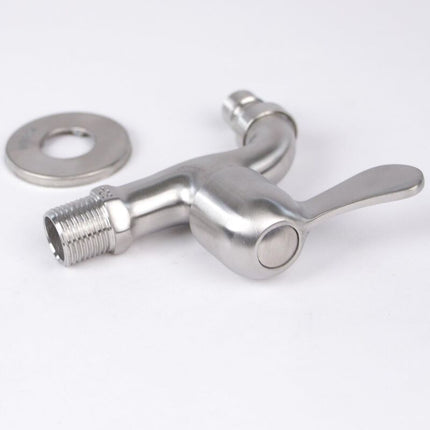 304 Stainless Steel Faucet 1/2' Flow Valve.