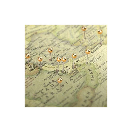 1000 Pieces Push Pins Map Thumbtacks Push Pins For Cork Board, Fabric Marking, 1/8 Inch ROund Metal Head.