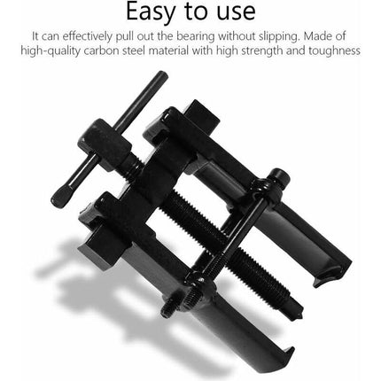 Carbon Steel Two Jaw Adjustable Bearing Puller - Straight Puller For Pump And Pulley.
