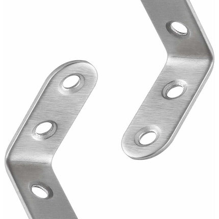 13 pcs Stainless Steel Corner Brace 40X40Mm, Corner Braces For Fixing And Repairing Furniture, Reinforcing Joints,.