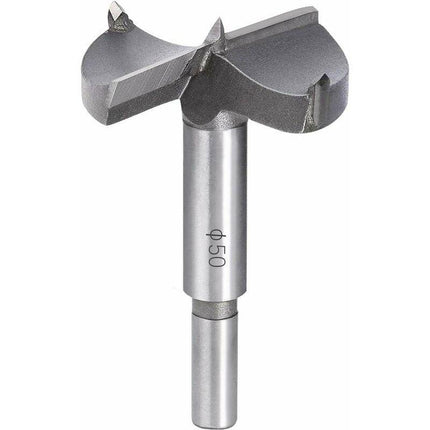 Wood Drill Bits, 50Mm Carbide Wood Cutter, Installing Wooden Spherical Doors, Drawers, Plywood, Quickly Helps You Make.