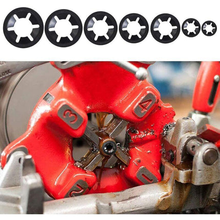 Universal Lock Washers Lock Washer M3 M4 M5 M6 M8 M10 M12 Starlock Washer Quick Push Fasteners Assortment Kit With Box.