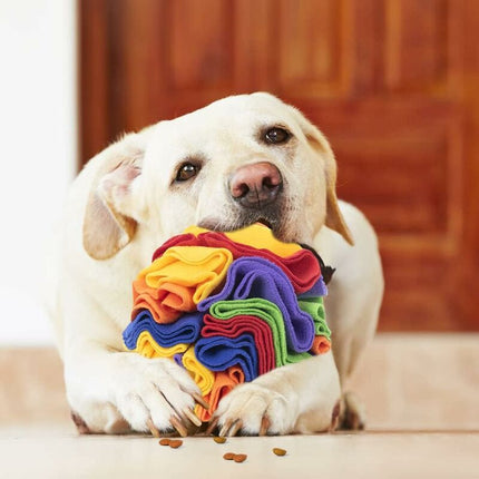 Dog Snuffle Mat Ball, Dog Play Mat, Interactive Dog Toy, Puzzle Slow Feeding Snuffle Mat, Stress Release For Small.