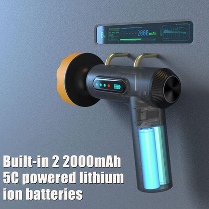 Portable Waxing Polisher With Polishing Pad, Polisher With 2000Mah Lithium Battery Brushless Polisher.