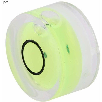 5 pcs ROund Spirit Levels, Mini Circular Bubble Level Inclinometers, Circular Spirit Level For Tripod, Phonograph,.
