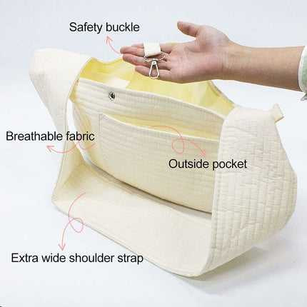 Dog And Cat Carrier Bag, Portable Hands-Free Pet Carrier With Wide And Breathable Shoulder Strap, Suitable For Small.