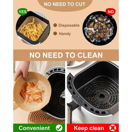 Air Fryer Paper Sheets 120 Pieces, Air Fryer Paper Liner, Air Fryer Parchment Paper, ROund Air Fryer Paper(16 4.5).