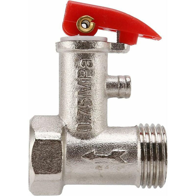 1/2 Pt Sleeve Electric Water Boiler Safety Valve 0.75Mpa Temperature And Pressure Relief Valve For Water Heater System.