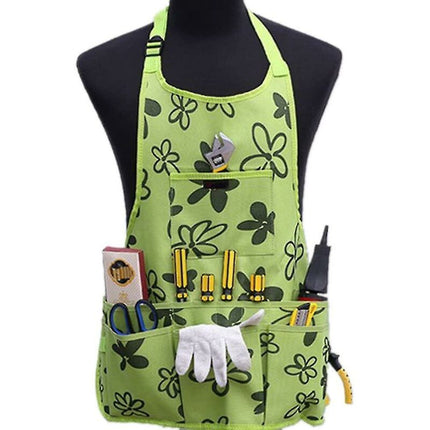 Garden Apron Oxford Cloth Thickening Garden Tools Belt Multifunction Waterproof Wear-Resistant For Women Men.