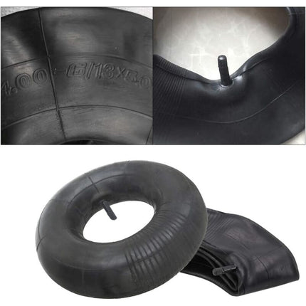 2 Pieces 3.50/4.00-6 Inner Tube Tire Wheel 3.50/4.00-6 Innertube Wheelbarrow Rubber Valve 6.